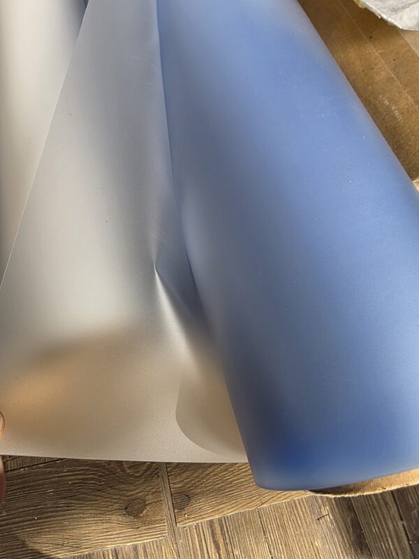 반투명 PVC 원단 롤 무광 유광 시트지 매트 투명 | 모아비닐